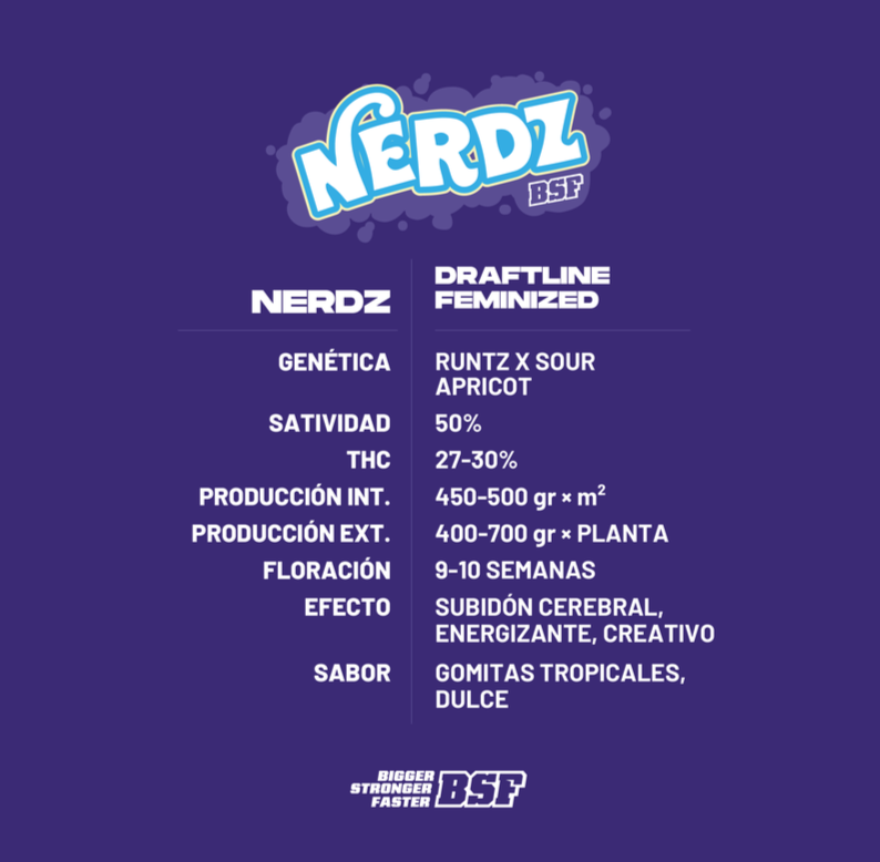 NERDZ 2UDS BSF SEEDS