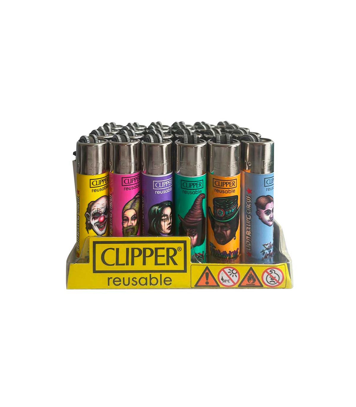 ENCENDEDOR CLIPPER SURTIDO LRC 24UDS
