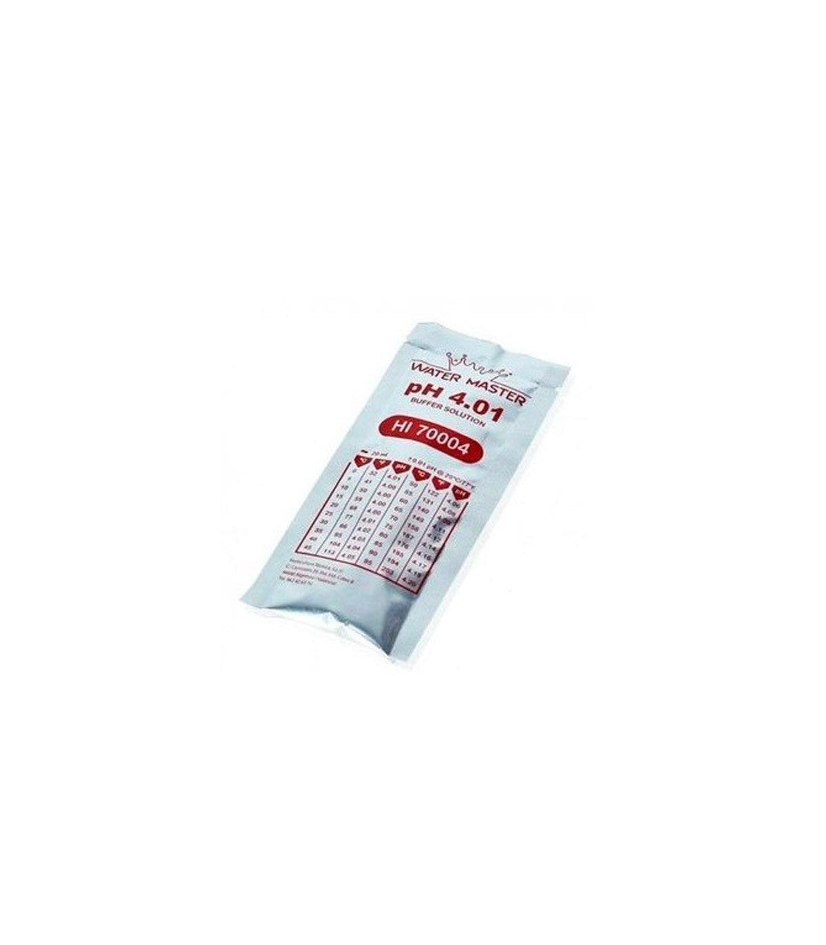 LIQUIDO CALIBRACION PH 4.01 20ML WATER MASTER