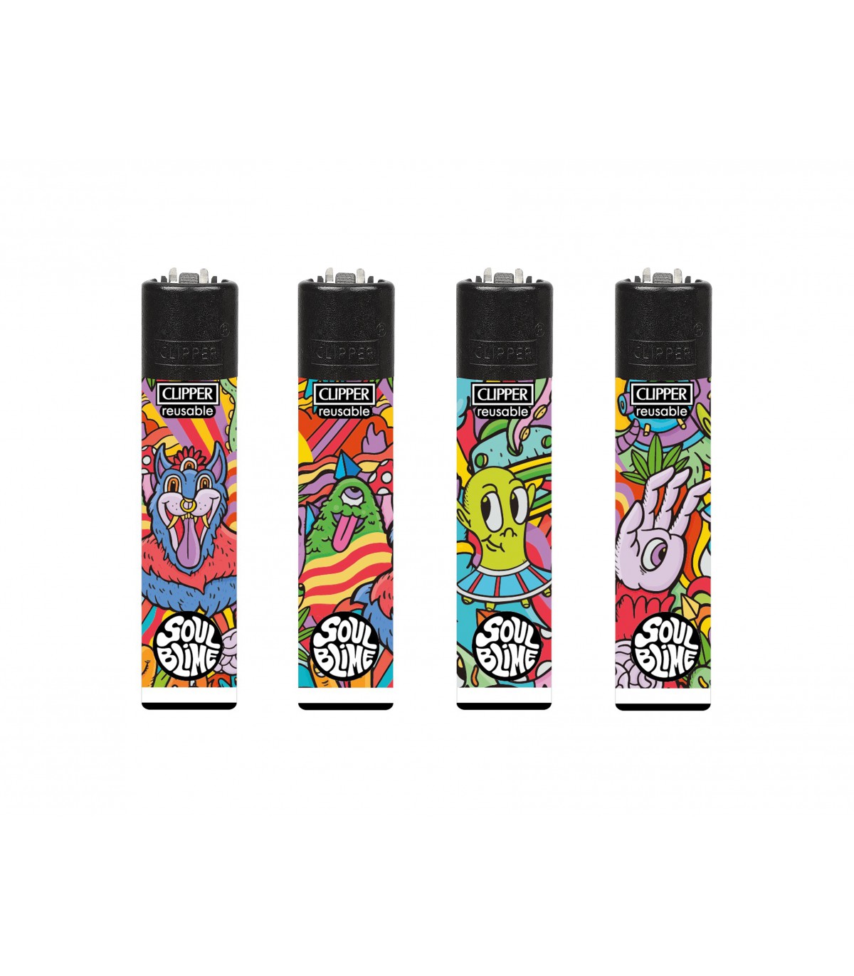 ENCENDEDOR CLIPPER SOULBLIME ORIGINALS 24UDS